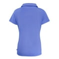 thumbnail image 3 of Women's Cutter & Buck  Purple Atlanta Falcons Daybreak Eco Recycled V-Neck Polo, 3 of 3