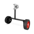thumbnail image 1 of Universal String Trimmer Support Wheels Attachment, Adjustable Height for Lawn Mowers Weed Eaters, Metal & Plastic Garden Tool Accessory, Easy Install for Precise Edging & Trimming, 1 of 8