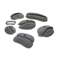 thumbnail image 1 of Nicros HQL Crannies Grey Polyester Handholds, 1 of 1