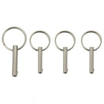 4 Pcs Quick Release Pin 1/4 inch, Full 316 Stainless Steel, Pin
