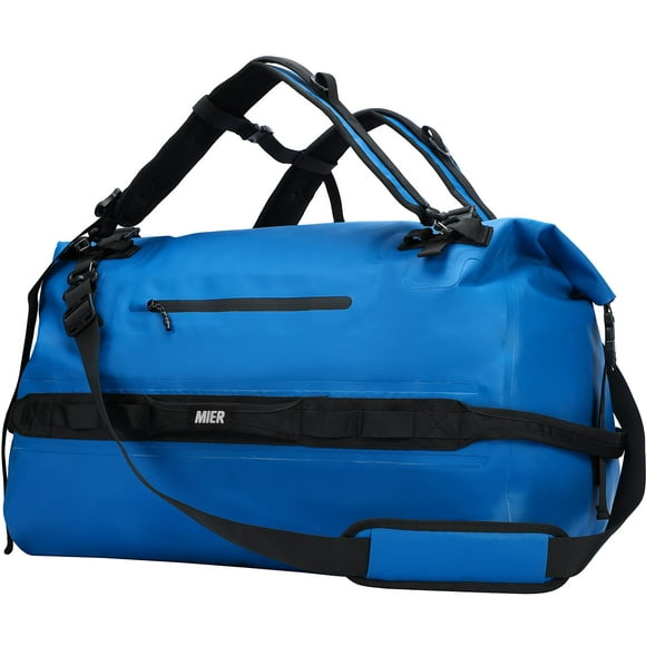 Bolsa de viaje MIER Waterproof Rolltop 80L Azul
