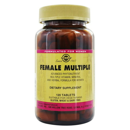 Solgar Vitamin and Herb Solgar  Female Multiple Vitamins, 120