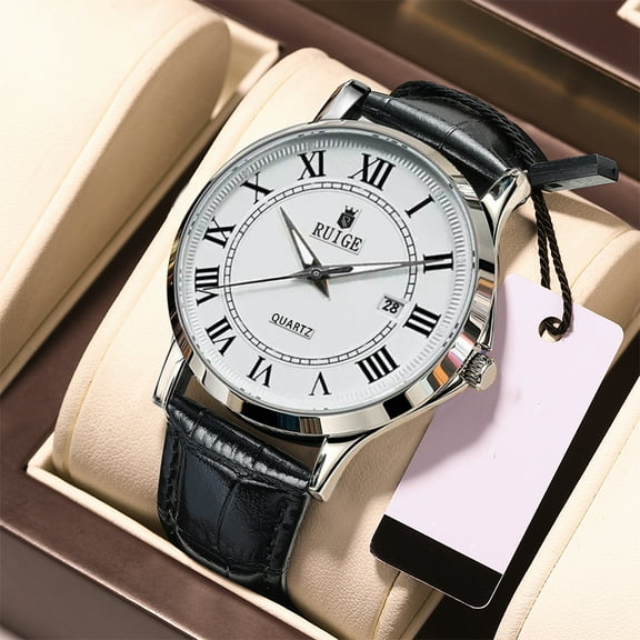 RUIGE New Men's Fashion Sports Quartz Watch Night Glow Waterproof Date Multifunctional Watch