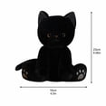thumbnail image 2 of THOPBPRK Stuffed Cat Plush Toy Soft Cuddly Kittens Doll Simulation Animal Toy for Birthday Gift Cozy Decor Pet Companion, 1Pack White, 2 of 5