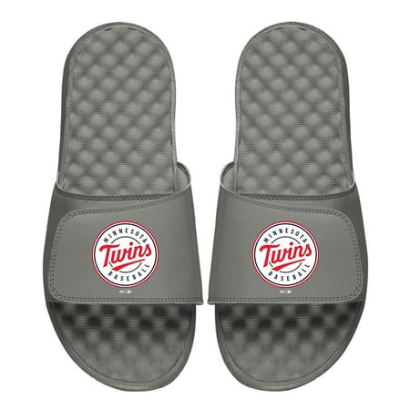 

Youth ISlide Gray Minnesota Twins Alternate Logo Slide Sandals