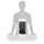 thumbnail image 3 of Housse de Table en Plastique 54"X108"-Velour Noir, 3 of 3