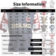 thumbnail image 3 of England 2026 Soccer Cup Fan Jersey for Men, Short Sleeve Crew Neck Shirt with Red & White Cross Pattern, Breathable Athletic Top, 1 PC Orange L, 3 of 4