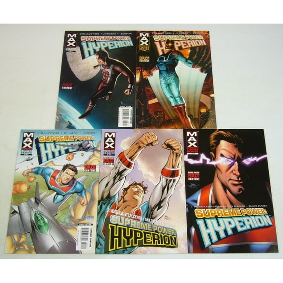 Supreme Power: Hyperion #1-5 VF/NM complete series MAX ; Marvel