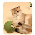 thumbnail image 4 of Extra Large 10cm Catnip Ball Toy for Cats, Interactive Chew and Cat Toy, Catnip Ball for Play, for Cats Who Love Hunting and Stimulation, Great for Pet Enrichment and Play in Home and Pet F, 4 of 4