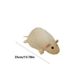 thumbnail image 4 of kkbbma under $5 Plush StuffedToy, Giant Plush Mouse Stuffed Animal,35cm Large Realistic Rat PillowToy,Soft Fluffy Mouse Plush for Sofa Bedroom,Cute Home Decor Plushie,Gift for AdultsKidsAnimal Lovers, 4 of 4