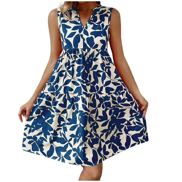 Maxi Dress For Women Womens Boho Style Sun Dress Fashion Dress Summer Sleeveless Maxi Dresses