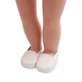thumbnail image 4 of Zapatos para muñecas de Lentejuela Zulema 18 pulgadas blanco, 4 of 5