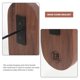 thumbnail image 2 of Wall Mounted Wood Hanging Wind Chime Bracket with Metal Hook Wind Chime Hanger, 2 of 3