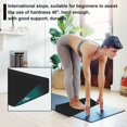 thumbnail image 4 of HUGFEGWE Foam Stress Wedge | Slant Board, Incline Wedge - Improve Lower Leg Strength, Stability, Incline Wedge, Knee Pad, Back Support, Footrest Cushion, 19.7 Inch CJ25311-10488, 4 of 9