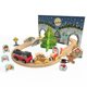 thumbnail image 2 of Set de Vehículos de Juguete Orbrium Tren Navideño de Madera Motorizado, 2 of 7