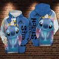 thumbnail image 3 of Sudadera con capucha súper grande para hombre, otoño/invierno 2024, estampado 3D, patrón de puntada de Disney, linda sudadera con capucha deportiva y de ocio de moda para hombre, 3 of 4