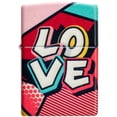 thumbnail image 4 of Zippo 46013 Love Design Comic-Inspired Windproof Pocket Lighter, 4 of 11