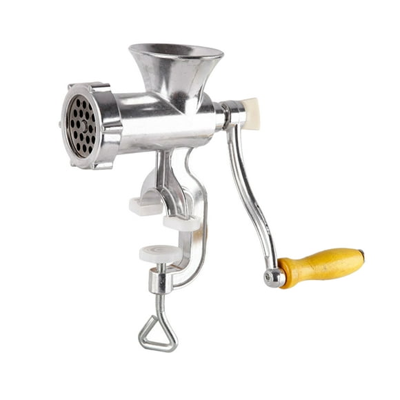 Manual Meat Grinder Meat Mincer Hand Grinder with Stainless Steel for Mouth 8.5cm