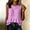 Purple, variant on Jerdar Womens Sleeveless Pullover Summer Crew Neck Tank Top Babydoll Peplum Ruffle Ribbed Knit Casual Sweater Vest L