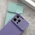 thumbnail image 2 of Compatible with iPhone 7 / 8 / SE 2020 / SE 2022 Case, [Smooth Silicone Full Coverage Camera] [Drop Protection], Shockproof Slim Soft Microfiber Lining Camera Lens Slide Protective Case, Pink, 2 of 10