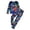 Sky Blue, variant on Paguaki Kids Pajama Set in Dark 3D Fluorescent Print Boys Girls Nightwear Soft Long Sleeve PJs with Designs Comfy Sleepwear 2-Piece Set Size 3T 4T