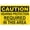 Warning Sign 2, variant on Metal Sign, Caution Sign， DO NOT STARE INTO BEAM HELIUM NEON LASER, Waterproof, Fade and Scratch Resistant, 8 x 12 Inch
