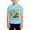 Light Blue, variant on School Uniform Tshirts Kids Print Round Neck T Shirt Short Sleeve Casual Boys Top Girls T Shirts Black 3-4 Years