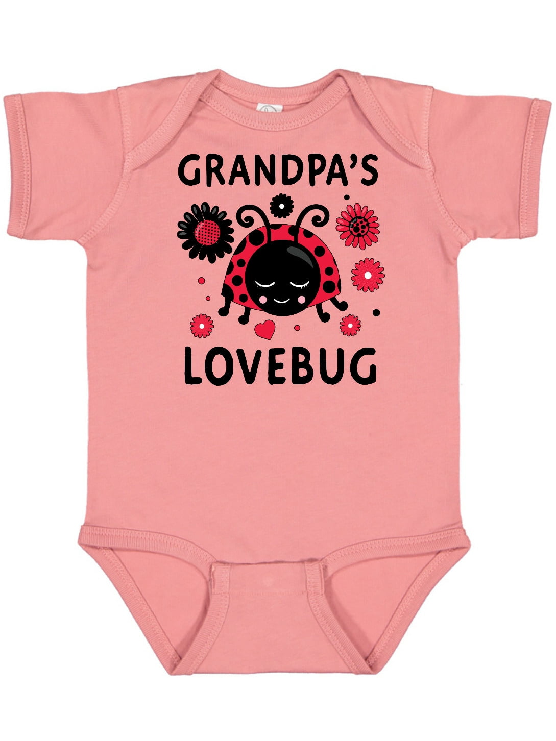 inktastic Valentines Day Great Grandpas Lovebug Long Sleeve Creeper inktastic Valentines Day Great Grandpas Lovebug Long Sleeve Creeper