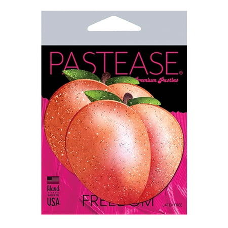 

Pastease - Nipple Pasties - Peach: Fuzzy Sparkling Georgia Peaches - 3 x 3