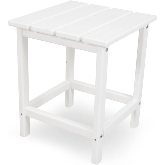 ZXNYH Long Island 18" Side Table, White