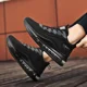 thumbnail image 5 of Zapatillas de deporte de punto nuevas de verano para hombre, zapatillas deportivas ligeras para exteriores, estilo coreano, informales, de moda, transfronterizas para hombre, 5 of 5