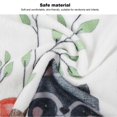 thumbnail image 3 of Baby Cartoon Animal Pattern Monthly Milestone Blanket Flannel Photo Background BlanketAnimal, 3 of 4