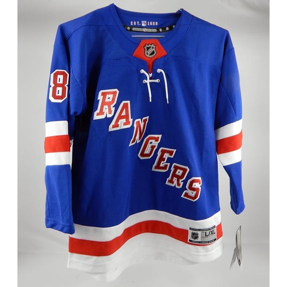 Youth New York Rangers Patrick Kane #88 Outerstuff Premier Blue Jersey L/XL 2S