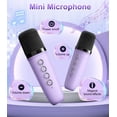 thumbnail image 4 of Máquina de Karaoke Mini Portátil con Bocina Bluetooth TiMOVO Morada, 4 of 9