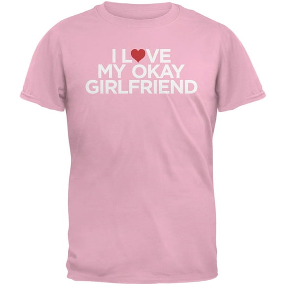 T-Shirt Adulte Rose J'aime Ma Petite Amie