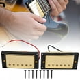 thumbnail image 2 of Pastilla de guitarra eléctrica pastilla de cerámica magnética resistente ligera produce tonos vívidos para guitarristas profesionales amantes de la guitarra ANGGREK Otros, 2 of 8