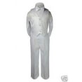thumbnail image 5 of White Baby Toddler Kid Boy Wedding Baptism Formal Party Tuxedo Suit sz S M L-20, 5 of 5