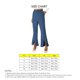 thumbnail image 4 of Pantalones largos para mujer, pantalones para mujer con dobladillo dividido, pantalones para mujer, pantalones lisos, instalación sin esfuerzo, 4 of 4