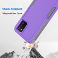 thumbnail image 5 of TakFox Samsung A03S Heavy Duty Shockproof Hybrid Dual Layer Protection, Purple, 5 of 7