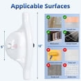 thumbnail image 5 of Upgraded Suction Grab Bars for Shower, 440lb Bathroom Safety Grab Bars for Bathtubs and Showers Heavy Duty, No Drilling Strong Suction Shower Handle for Seniors Elderly Disabled,Pregnant, 5 of 7