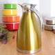 thumbnail image 3 of Tetera de acero inoxidable de 1,5 l, cafetera, jarra, botella térmica al vacío dorado, 3 of 9