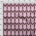 thumbnail image 2 of oneOone Cotton Poplin Fabric Chevron Ikat Print Fabric By Yard 42 Inch Wide, 2 of 4