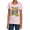 Pink, variant on DC Positively Rad Women's T Shirt, Athletic Heather, 2X-Large