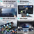 thumbnail image 4 of Car Radio Stereo for Honda Jazz GD 2002-2008 9" Android 14 Touchscreen Wireless Carplay, Car Stereo 4+64G Wifi GPS Navigation Android Auto, 4 of 9
