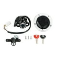 thumbnail image 1 of Bouchon de Réservoir de Carburant Ignition Switch Lock Set Compatible avec Kawasaki EX650 Ninja 650 12-16, 1 of 10