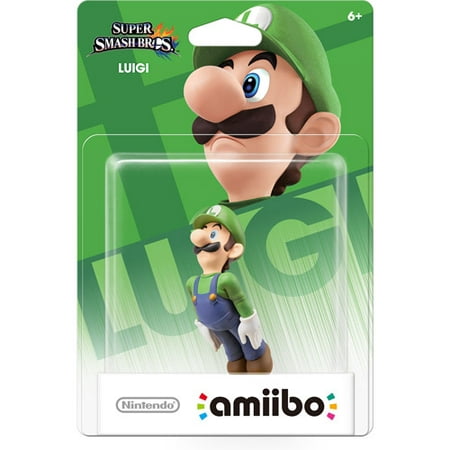 Luigi Super Smash Bros Series Amiibo (Nintendo Wii U or 3DS)