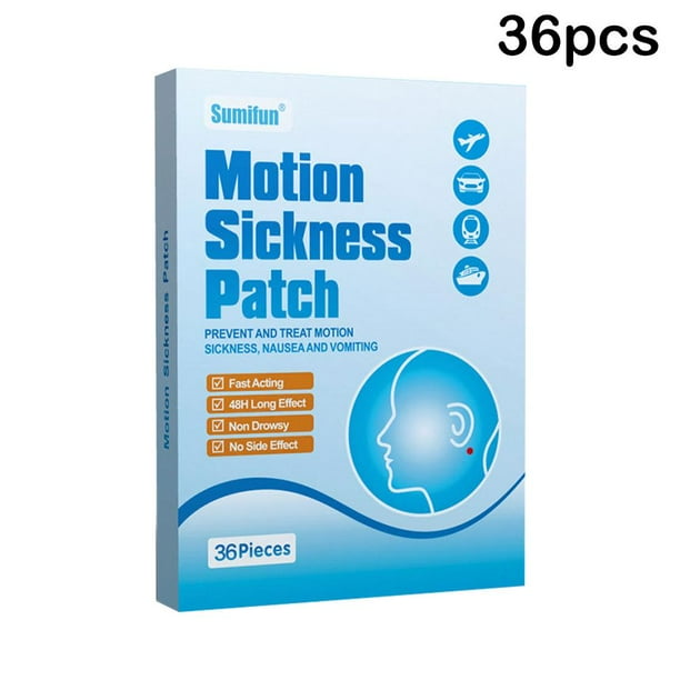 Motion Sickness Patch 36 Pack Works to Relieve Nausea Dizziness η