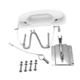 thumbnail image 4 of BARACHE Snap davits Conjunto de hardware marino, resistente y fácil de instalar Tensor de cadena de anclaje de accesorios para Dinghy, 4 of 8