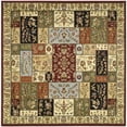 thumbnail image 4 of SAFAVIEH Lyndhurst Edith Traditional Floral Area Rug, Multi/Ivory, 12' x 18', 4 of 9