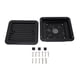 thumbnail image 2 of Extractor De Aire Lateral Para RV, 12V 2,4W, Ventilador De Ventilación Unidireccional Negro Para RV, 2000 RPM Para Remolque, Baño, Cocina, 2 of 7